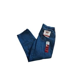 NEW Men's 36x30 Rustler by Wrangler Classic Regular Fit Straight Leg Jeans NWT